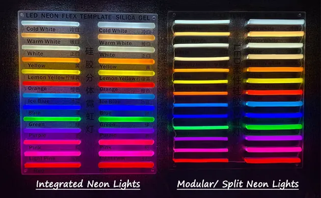 How to Choose the Best for Your Needs. Integrated vs Split LED Neon