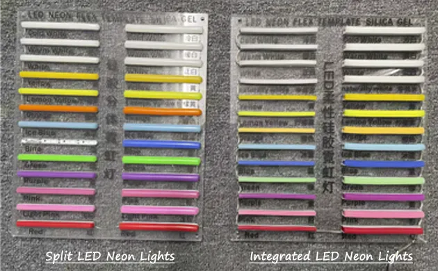 Integrated vs Split neon light
