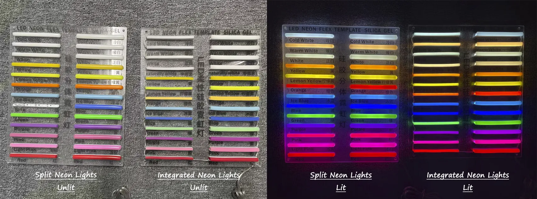 Integrated vs Split LED Neon Light