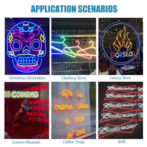 6mm led neon sign