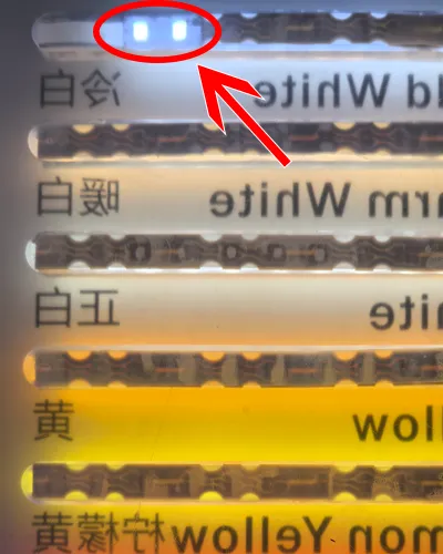 complain about blinding glare