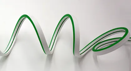 24V classic led neon flex - unlit